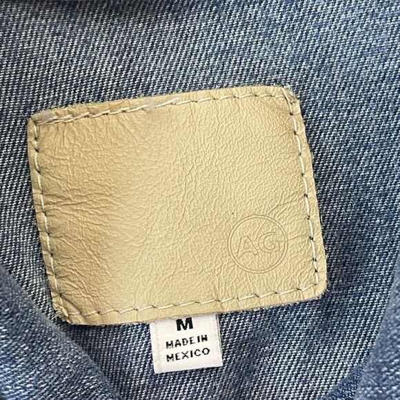 AG Adriano Goldschmied Robyn Jean Jacket Sz M - Picture 8 of 8